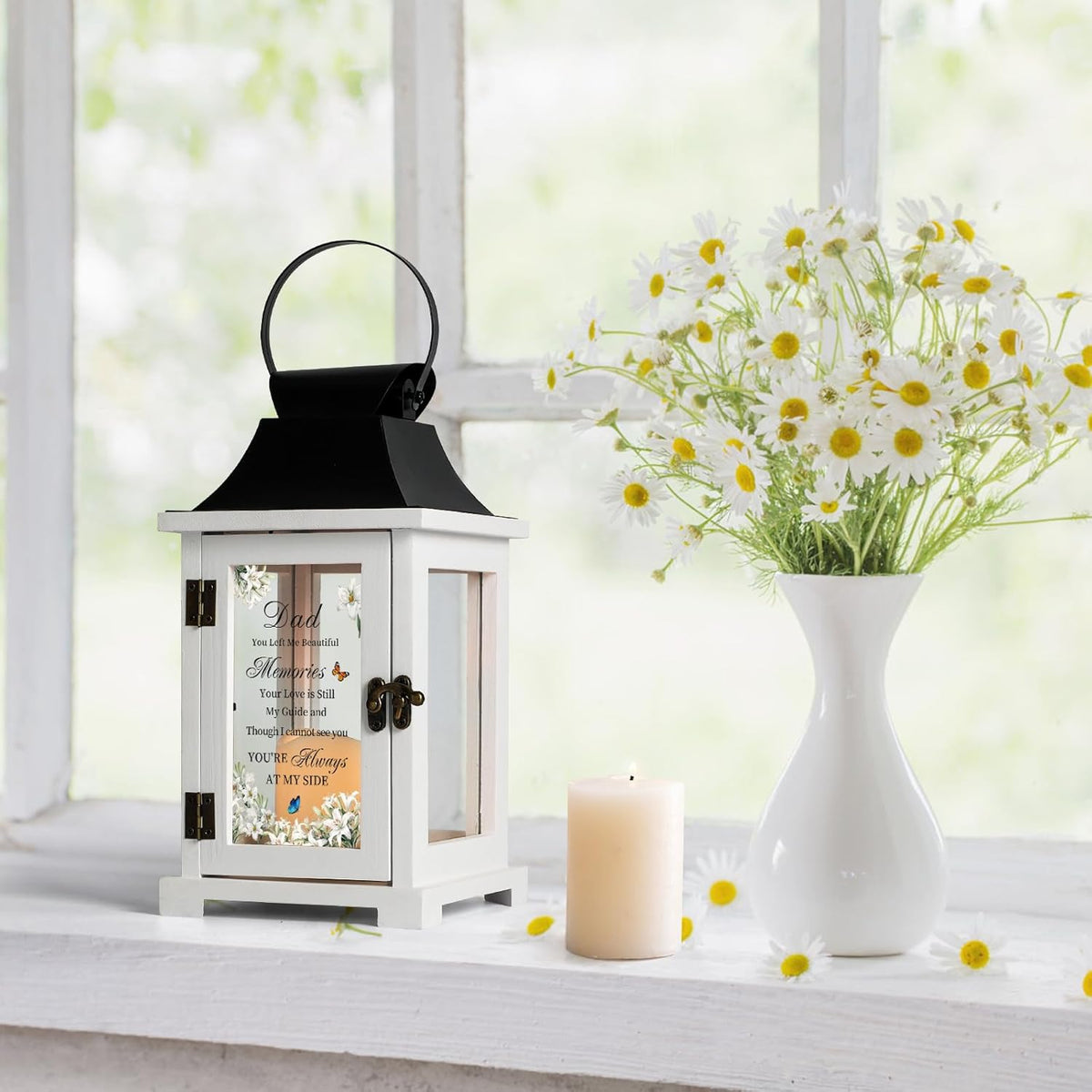 Memorial Lantern Bereavement Gifts in Memory of Loved One Memorial Gifts for Loss of Father
