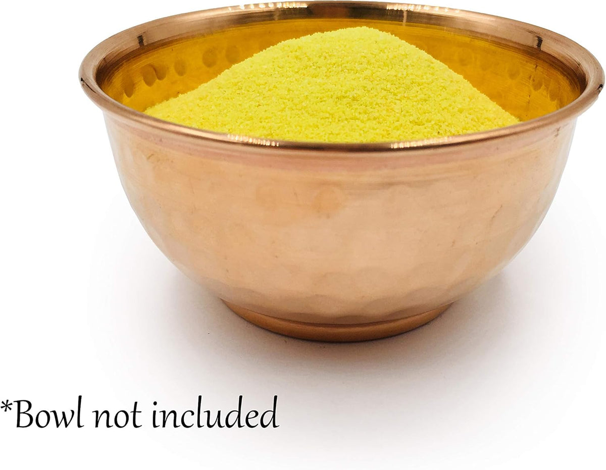 Yellow Sand - Fine Sand for Zen Garden, Resin Incense Burner, Smudge Bowl, Ritual Incense, Cast