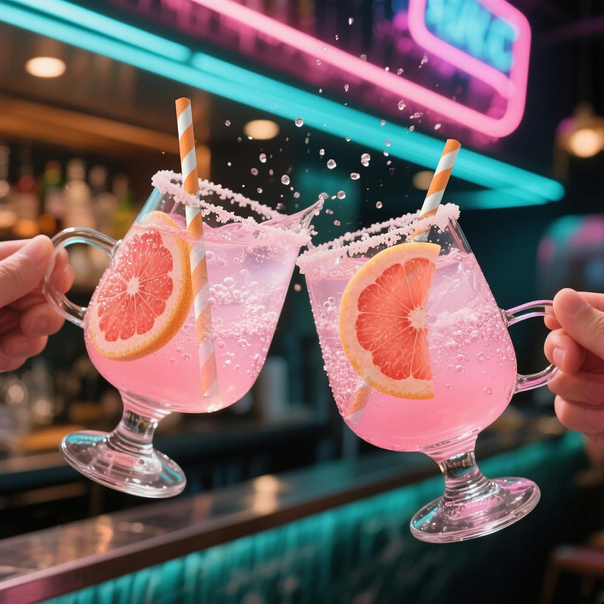 Cocktail Paper Straws - 5.75 inch Biodegradable Paper Drinking Straws Coffee Stirrer for Birthday