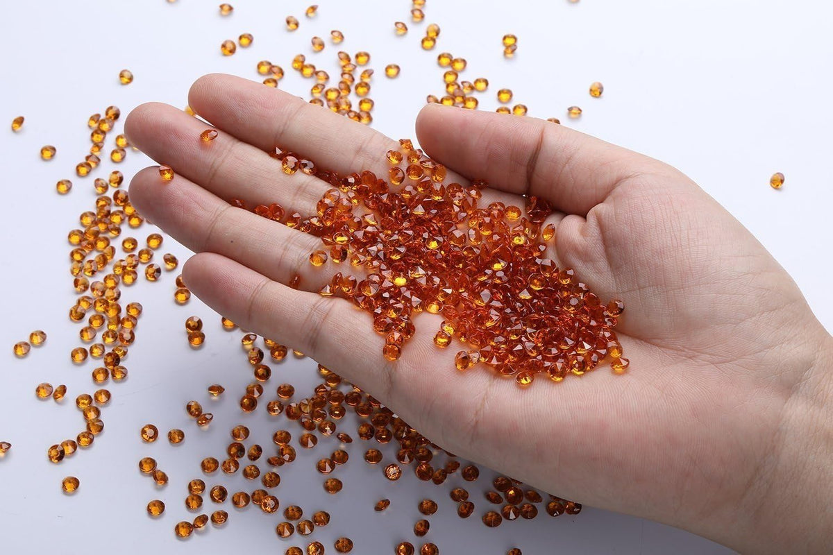 10000 pcs/Pack Wedding Table Scatter Confetti Crystals Acrylic Diamonds Vase Fillers 4.5 mm