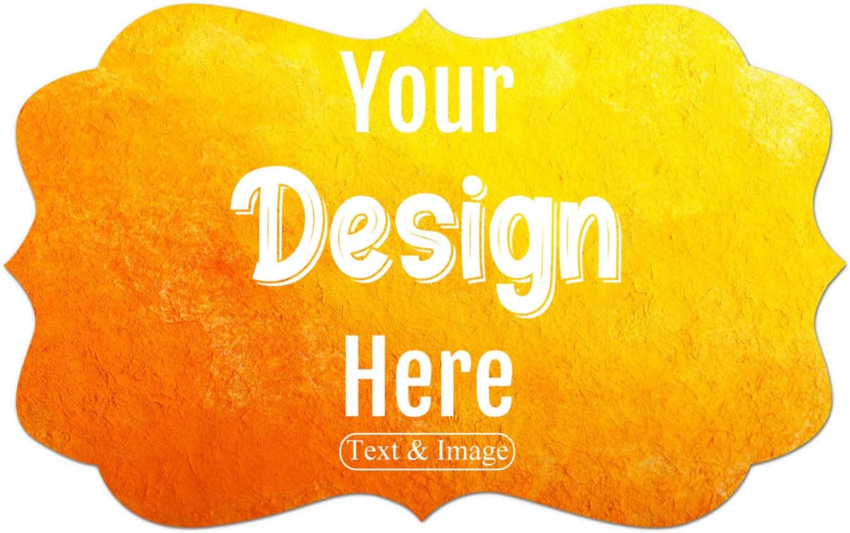 100-500 Custom Stickers Personalized Labels, Customized Stickers with Any Image Logo and Text.
