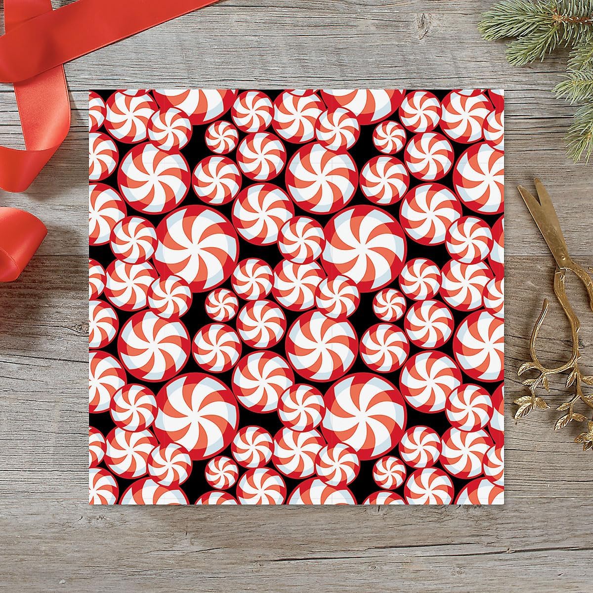 Current Christmas Candy Rolled Wrapping Paper - Premium Jumbo 23-Inch x 32-Foot Gift Wrap Roll, 61