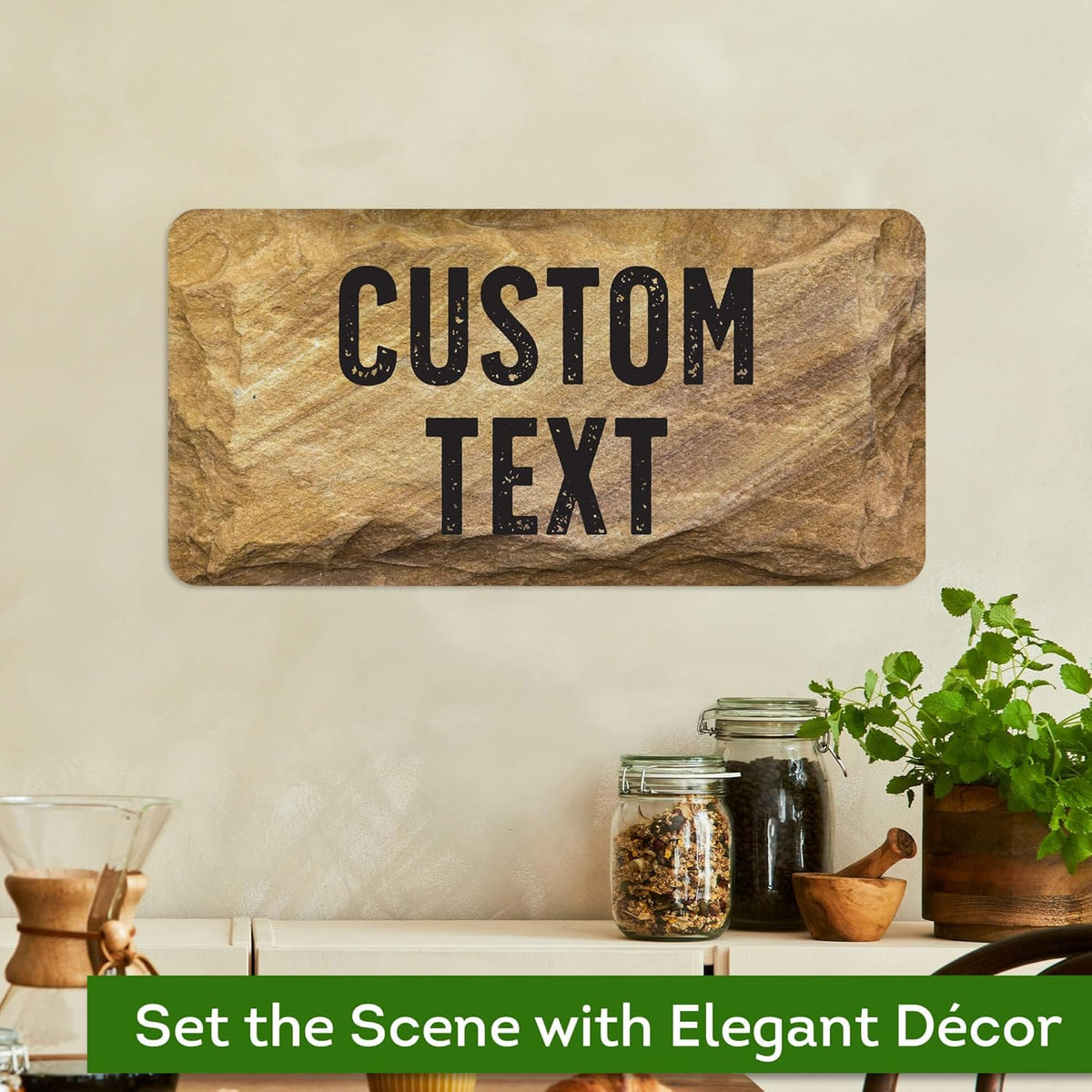 Custom Sign, Custom Street Sign, 11 Font Colors, 13 Font Styles, 4 Hole Options, 22 Sizes, 9x18