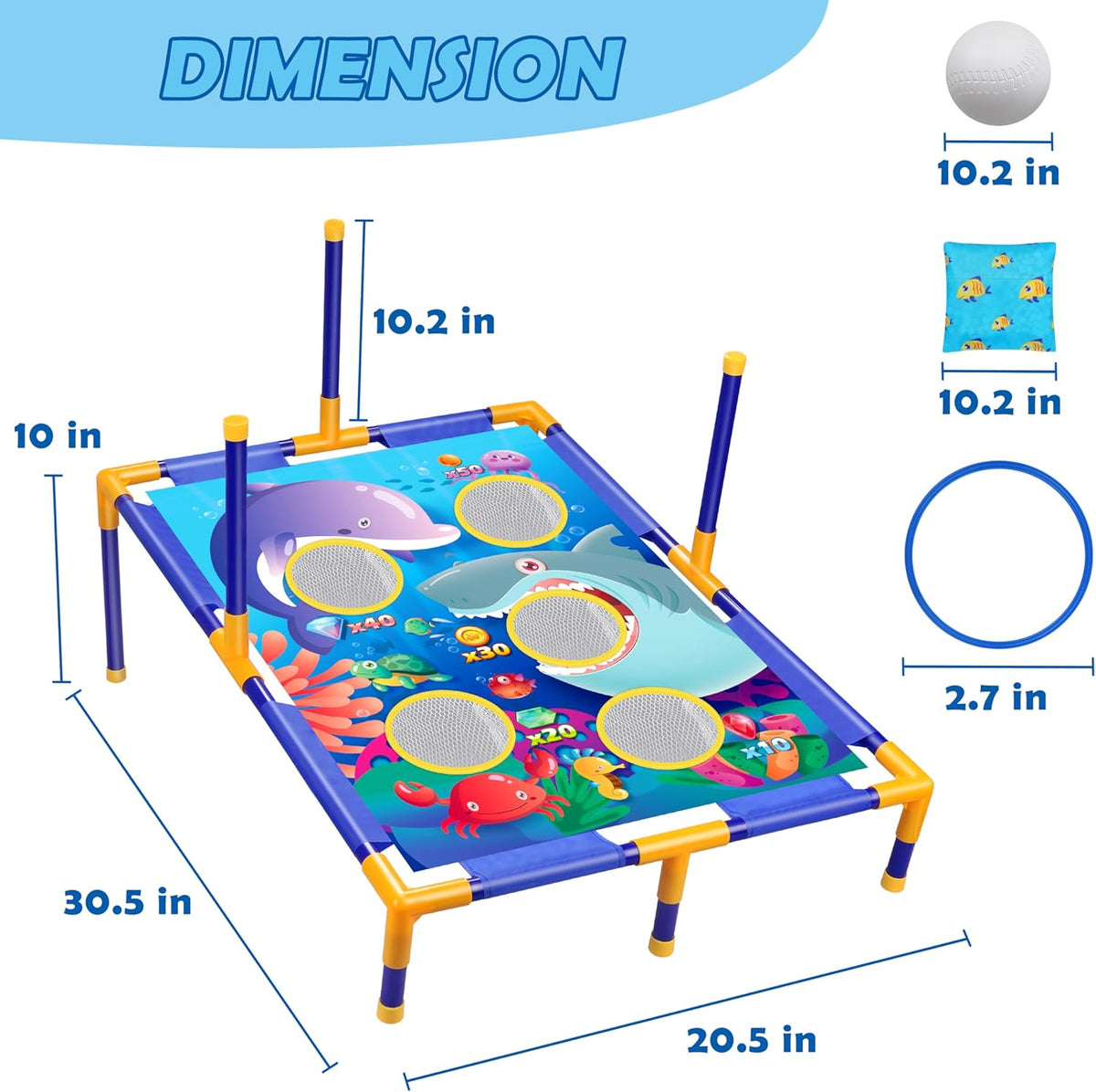 Animal Bean Bag Toss Game Toy Outdoor Toss Game, Family Party Party Supplies for Kids, Gift for