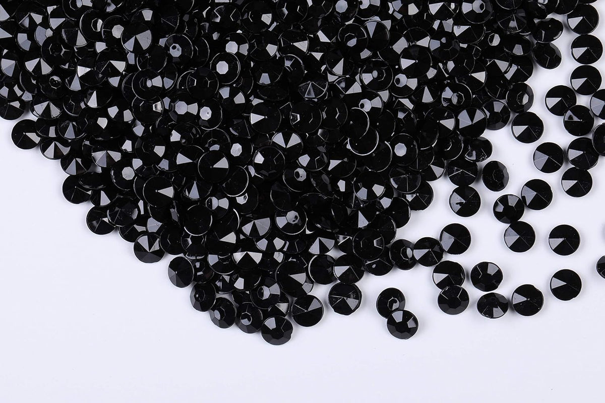 2000pcs Platic Acrylic Gems Fake Acrylic Diamonds Vase Filler Beads Faux Diamond Crystals Jewels