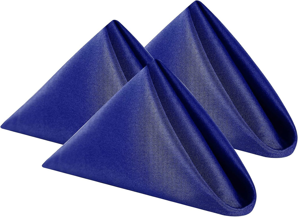 Cloth Napkins 17x17 inch Washable Polyester Dinner Napkins Soft Table Napkins for Wedding Party