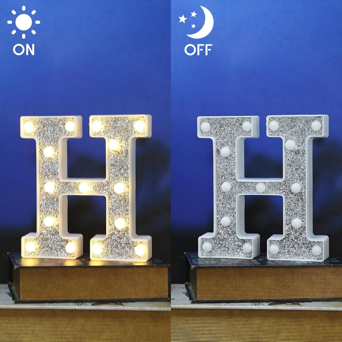 Light Up Letters - Marquee Light Signs for Table Decorations, Prom, Events, or Engagement Party