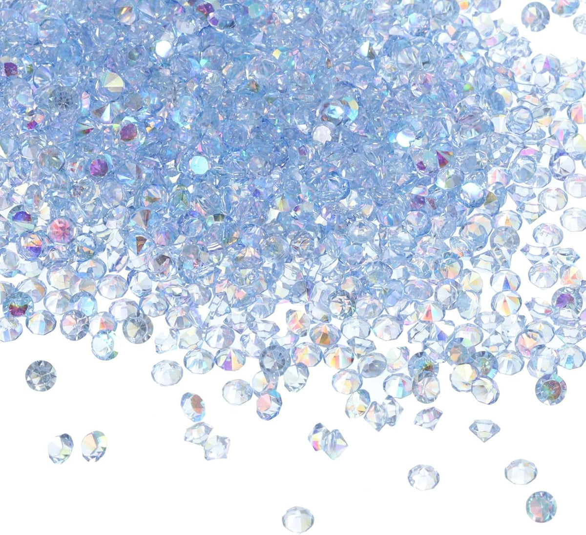 PATIKIL 14000Pcs Wedding Table Scatter Confetti Crystals 3mm Acrylic Diamonds Vase Fillers Gems for