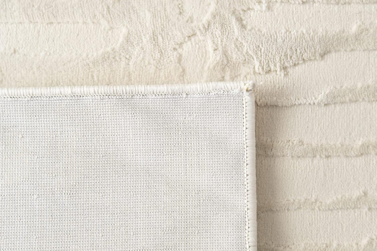 Revival Rugs Shell 3'11"x6'1" Machine Washable Area Rug for Kitchen Bedroom - 100% Recycled