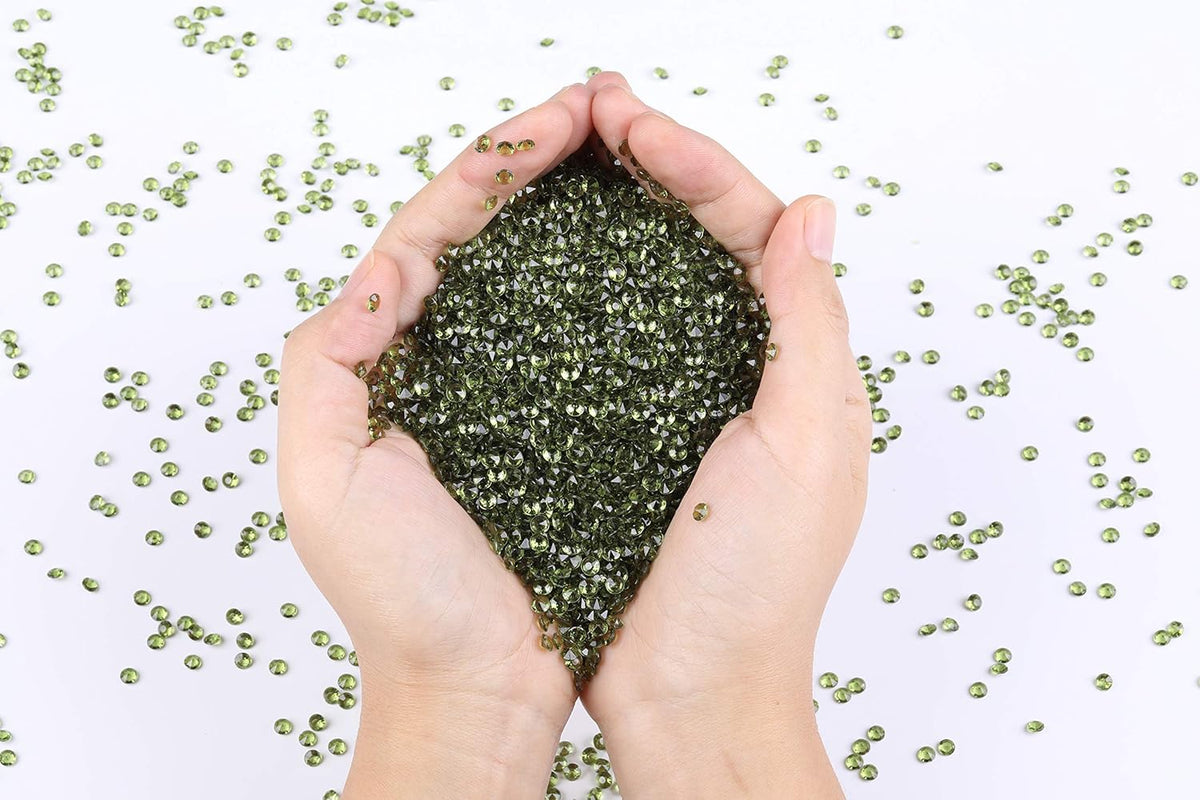 10000 pcs/Pack Wedding Table Scatter Confetti Crystals Acrylic Diamonds Vase Fillers 4.5 mm