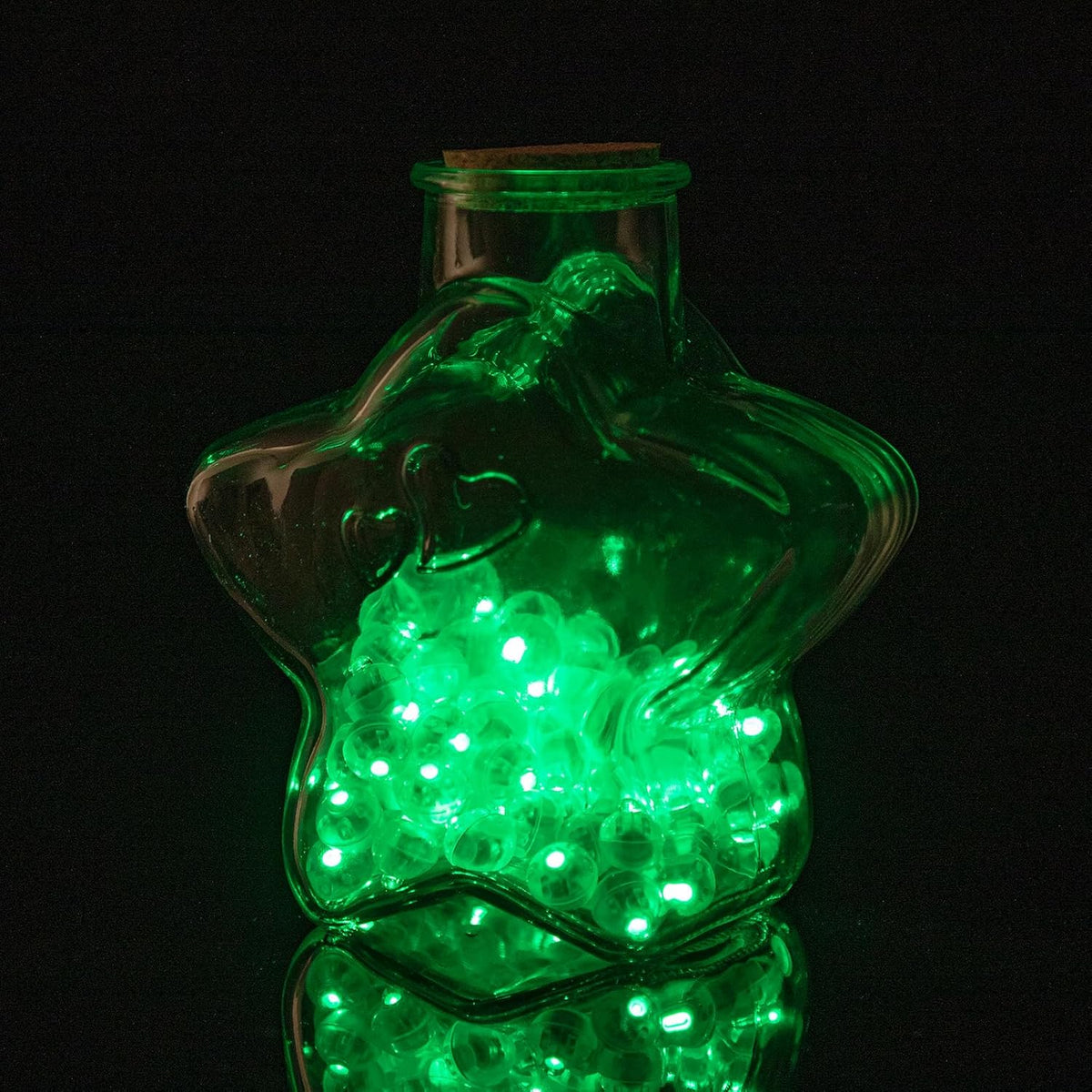 50pcs LED Green Balloon Lights, Round LED Mini Lights for Paper Lantern Balloon Birthday Party