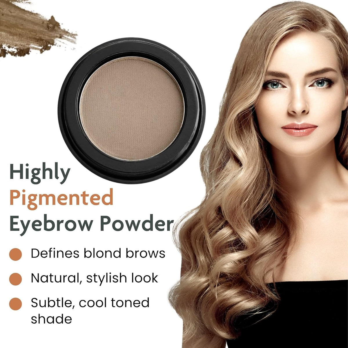 Marie-José Eyebrow Powder - Eyebrow Filler Powder - Effortless All-Day Brow Beauty - Compact Size