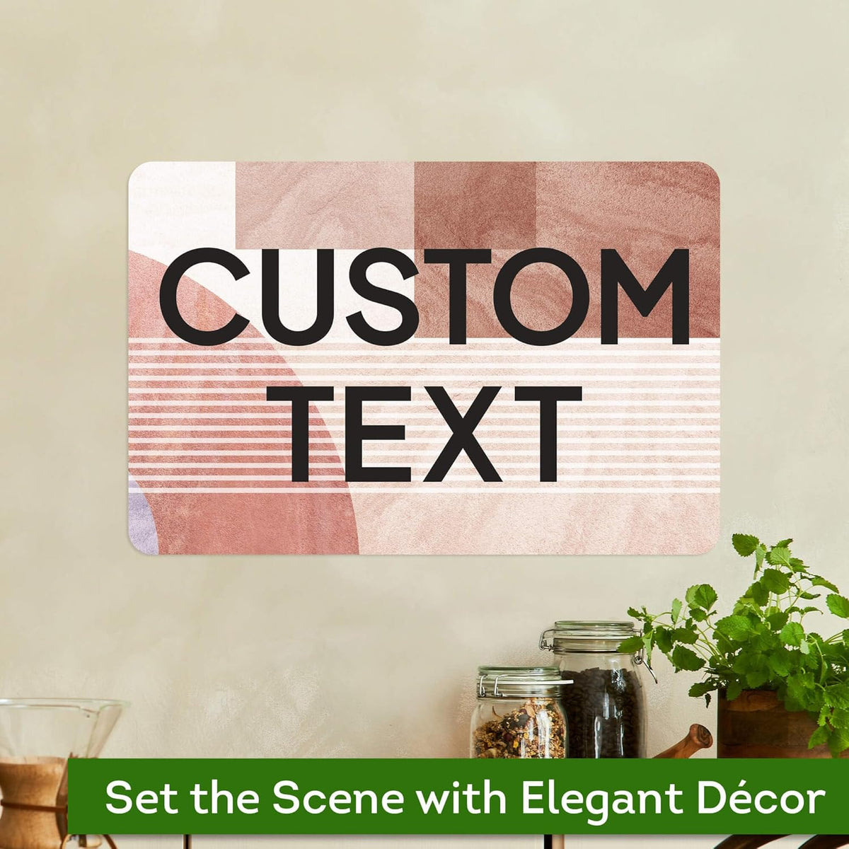 Custom Sign, Custom Street Sign, 11 Font Colors, 13 Font Styles, 4 Hole Options, 22 Sizes, 12x18