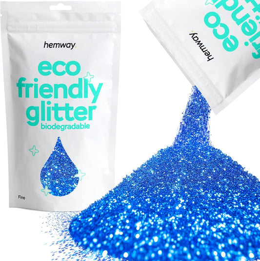 Hemway Biodegradable Glitter Eco Friendly - 100g/3.5oz Bio Cosmetic Safe Sparkle Vegan for Face