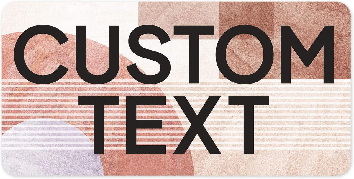 Custom Sign, Custom Street Sign, 11 Font Colors, 13 Font Styles, 4 Hole Options, 22 Sizes, 6x12