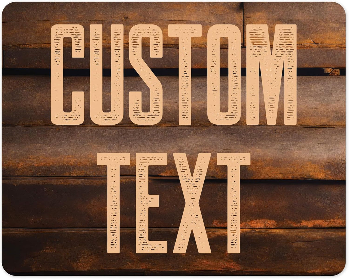 Custom Sign, Custom Street Sign, 11 Font Colors, 13 Font Styles, 4 Hole Options, 22 Sizes, 24x30