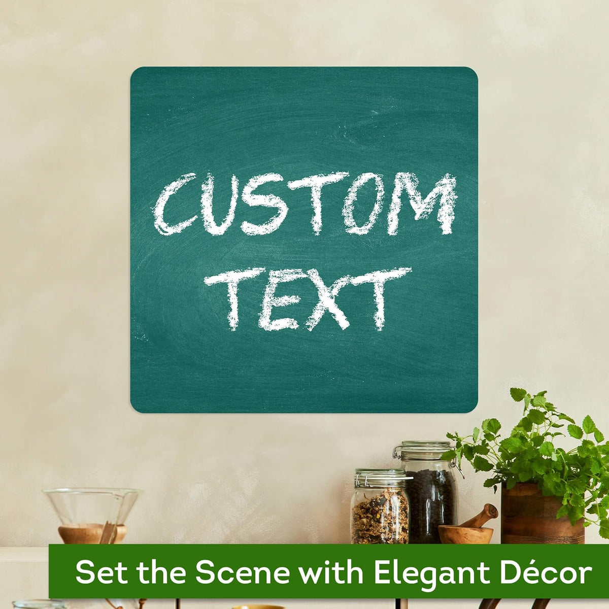 Custom Sign, Custom Street Sign, 11 Font Colors, 13 Font Styles, 4 Hole Options, 22 Sizes, 18x18