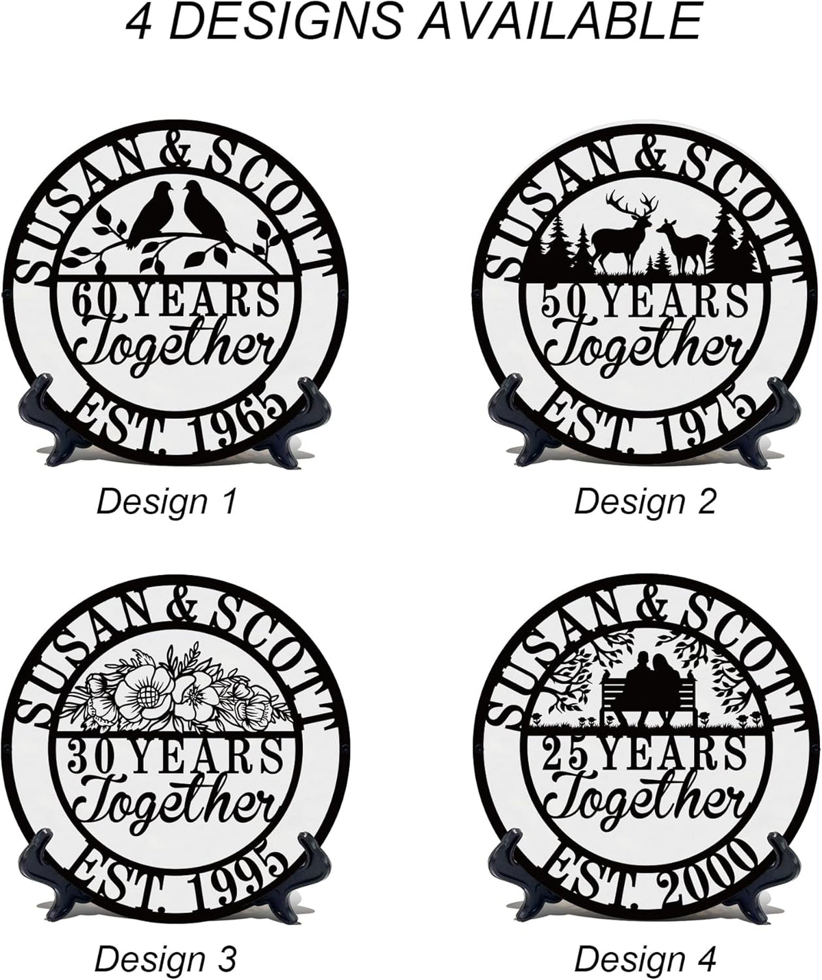 Personalized Christmas Gifts 2025 Best Housewarming Gifts Custom 50th or Any Year Wedding