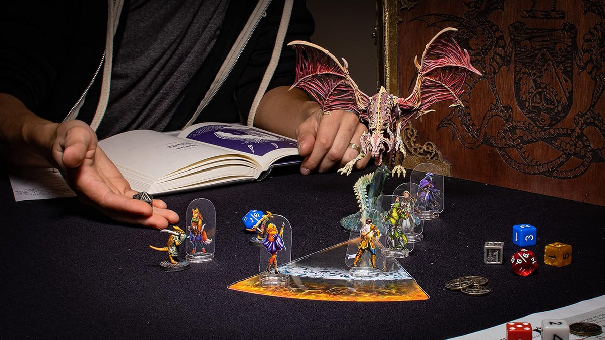 Arcknight Flat Plastic Miniatures: Mankind; 62 Unique Human-Themed Minis for DND 5e and Pathfinder;