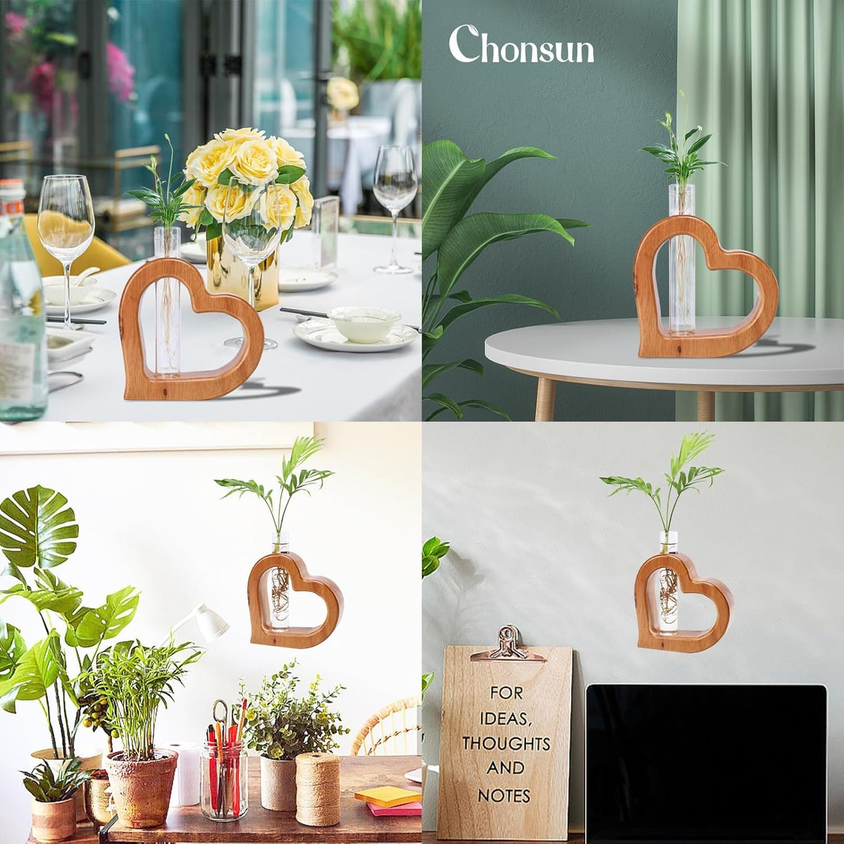Plant Propagation Stations Plant Terrariums Wall Hanging Planters Plants Stand Indoor with Glass