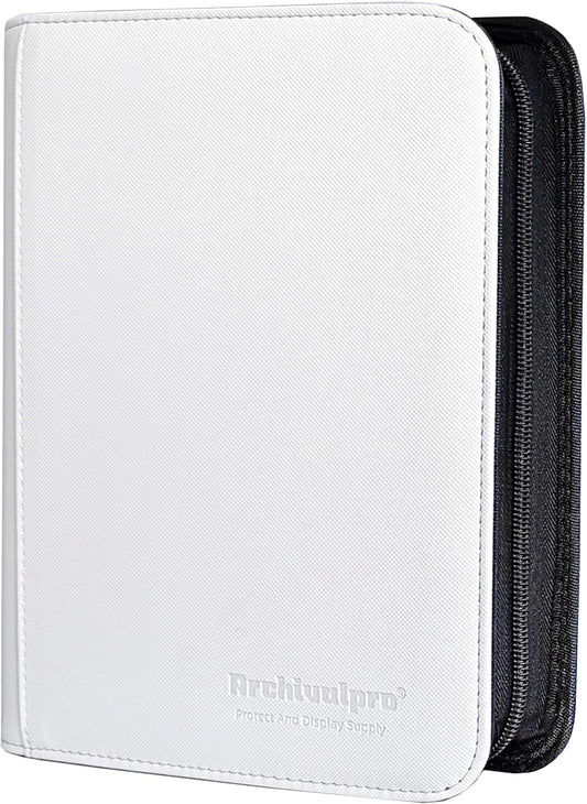 4 Pockets Premium Card Binder 160 Cards Trading Card Binders No Ring Card Storage Display Album(4