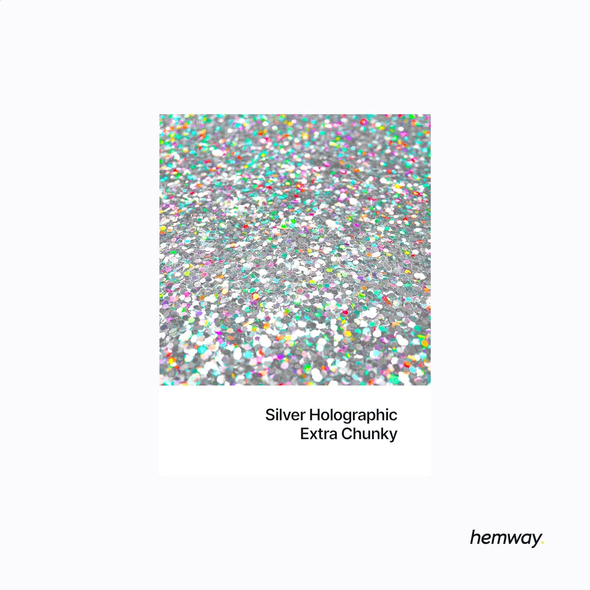 Hemway Eco Friendly Biodegradable Glitter 100g / 3.5oz Bio Cosmetic Safe Sparkle Vegan for Face