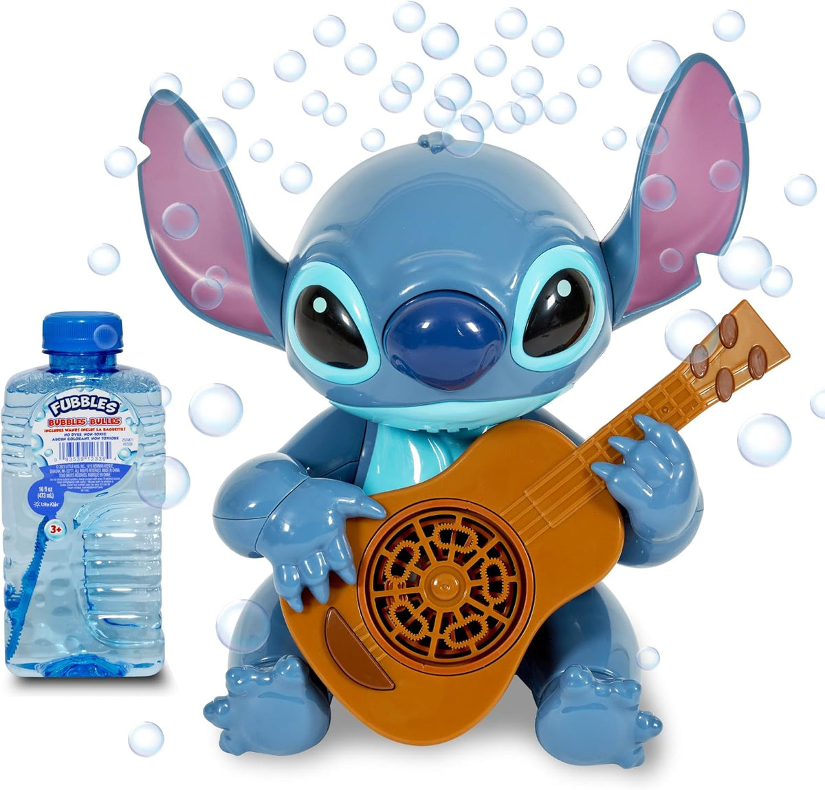 Stitch NO Spill Musical Bubble Machine | Bubble Toy for Toddlers and Kids | Amazon Toys Exclusive