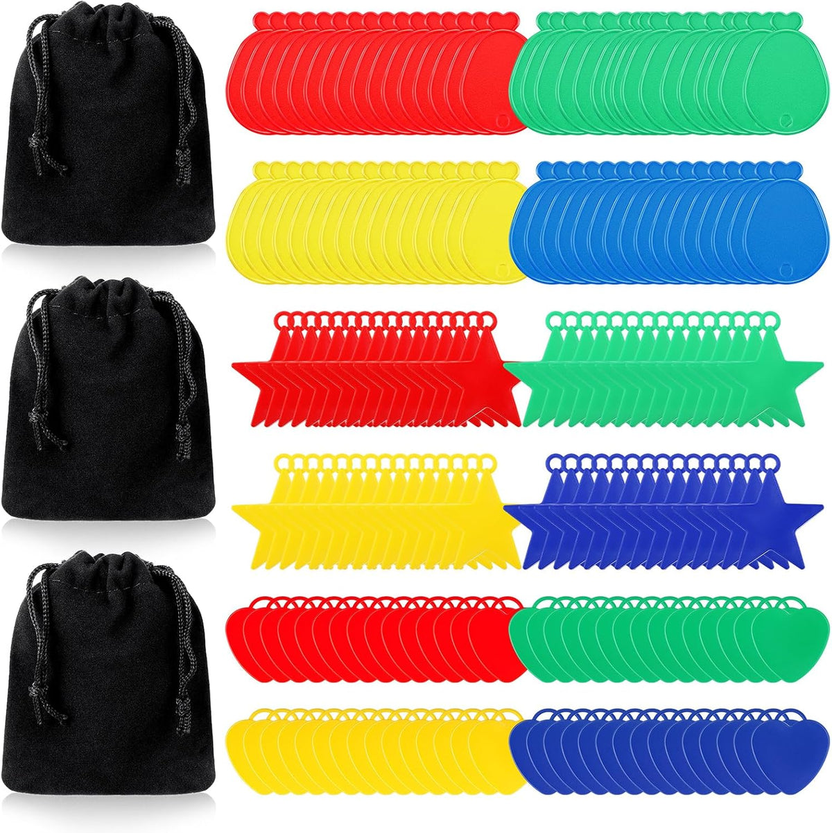 180 Pcs Plastic Balloon Weights Colorful Weights for Balloons for Birthday Party Christmas Wedding