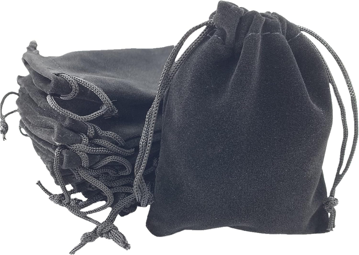 Palmhomee Pack of 48 3x4 Inch Velvet Drawstring Bags Gift Bag Velvet Pouch For Jewelry Wedding and