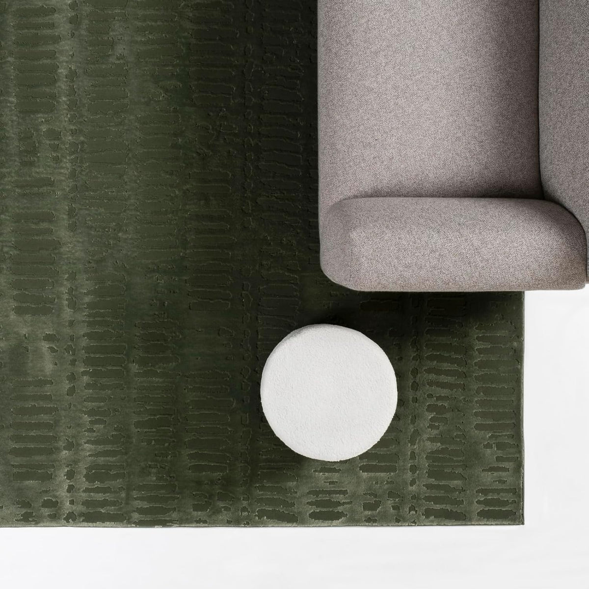 Revival Rugs Shell 9'2"x12'2" Washable Area Rug for Living Room Bedroom - 100% Recycled Oeko-TEX