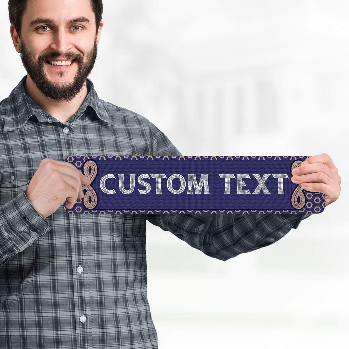 Custom Sign, Custom Street Sign, 11 Font Colors, 13 Font Styles, 4 Hole Options, 22 Sizes, 4x18