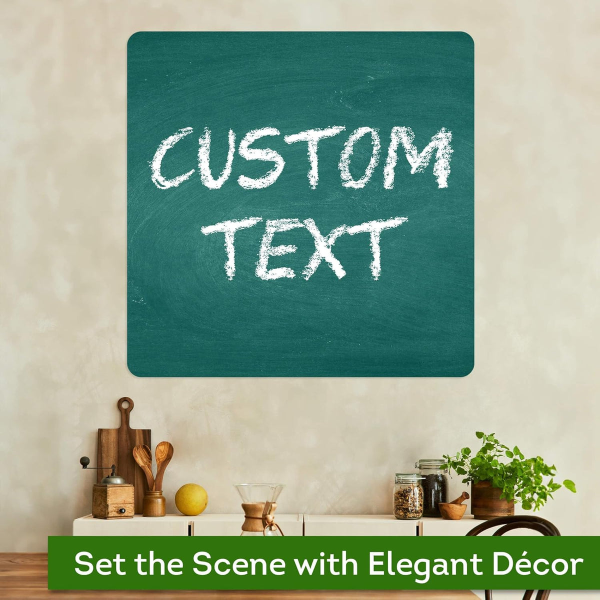 Custom Sign, Custom Street Sign, 11 Font Colors, 13 Font Styles, 4 Hole Options, 22 Sizes, 36x36