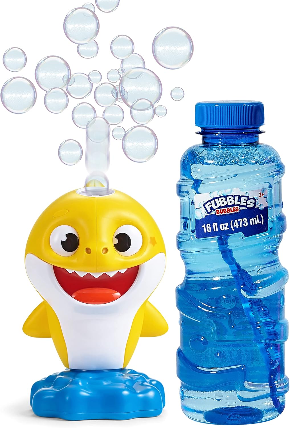 Little Kids Baby Shark NO Spill Musical Bubble Machine,Bubble Toy for Baby, Toddlers and,Amazon