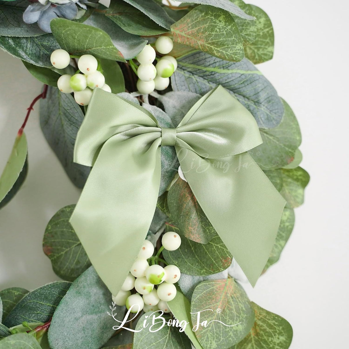 5'' Sage Green Bow Party Decorations Satin Bows, Twist Tie Bows for Treat Bags, Cake Pops, Pre-tied