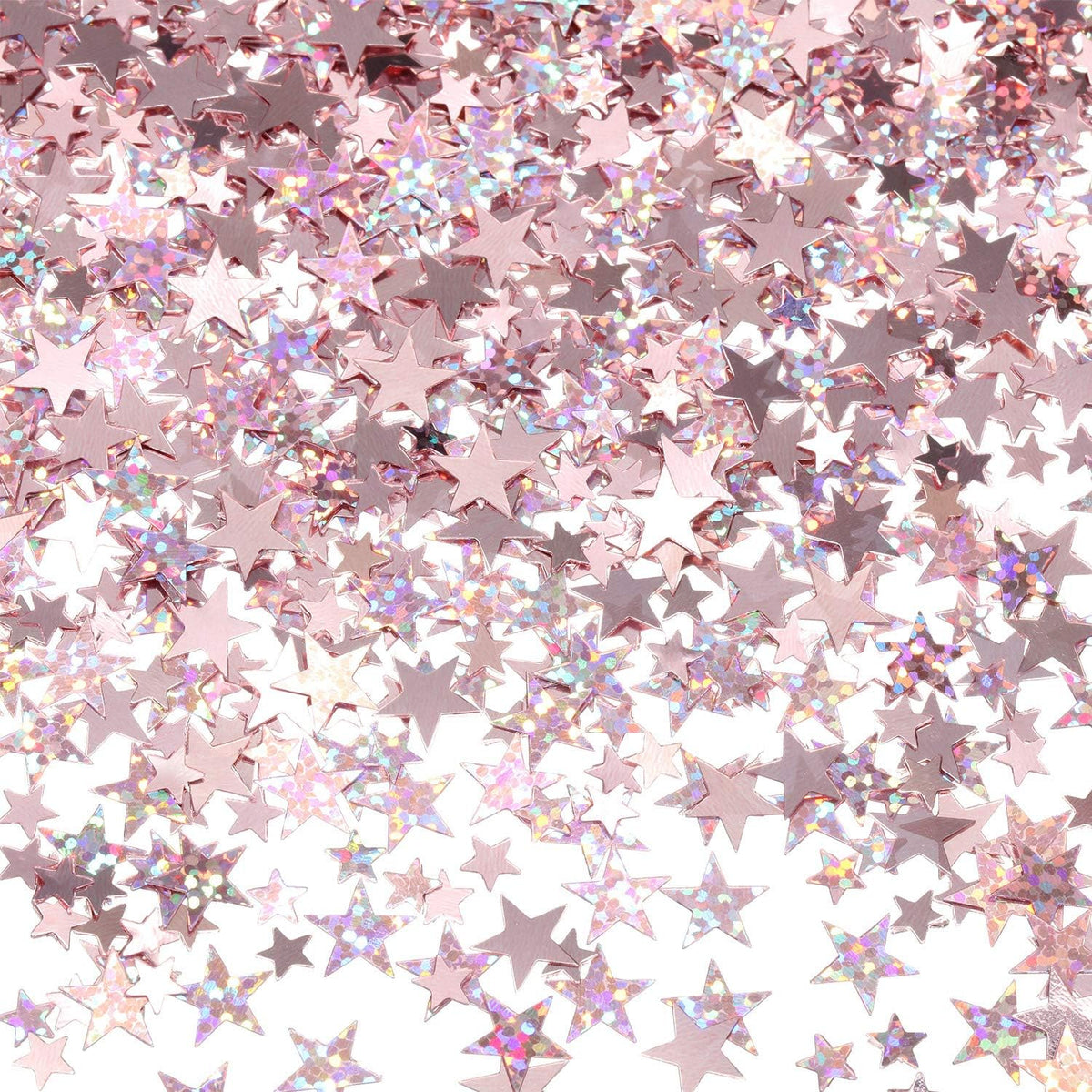 Hestya 60g Star Confetti Glitter Table Confetti Metallic Foil Stars for Party Wedding Festival