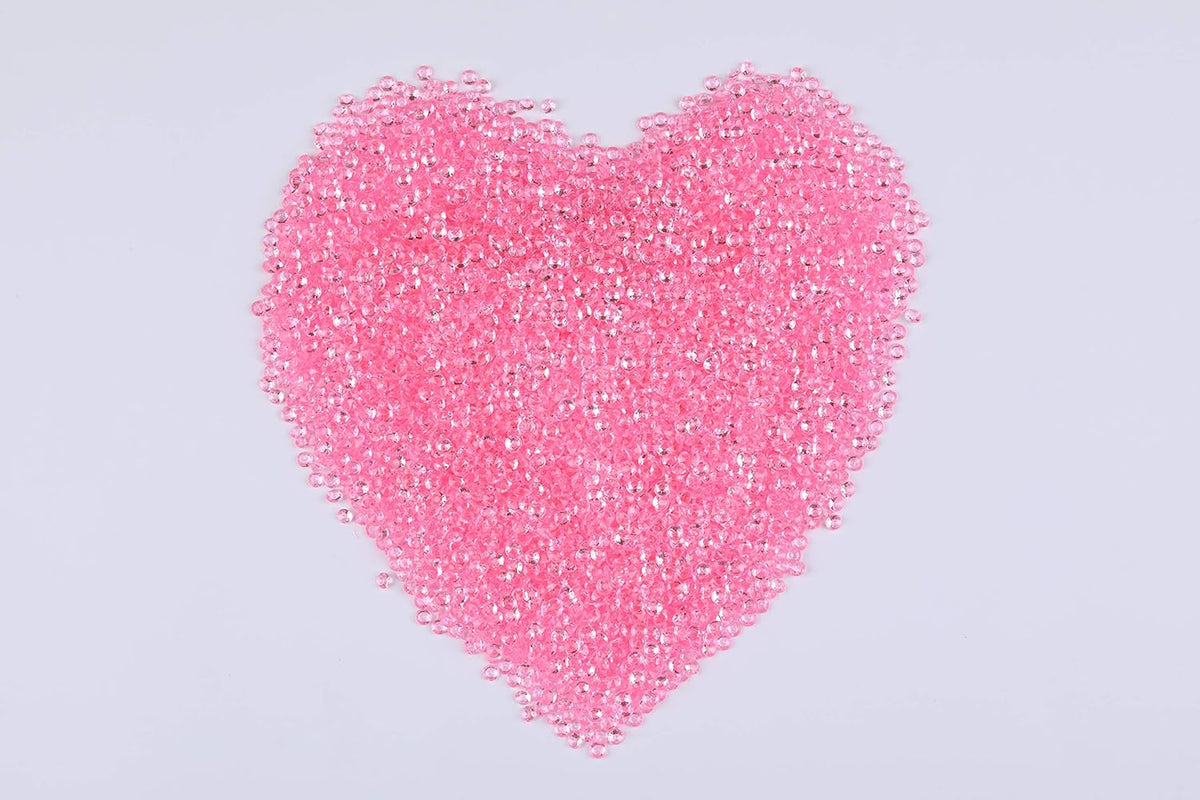 10000 pcs/Pack Wedding Table Scatter Confetti Crystals Acrylic Diamonds Vase Fillers 4.5 mm