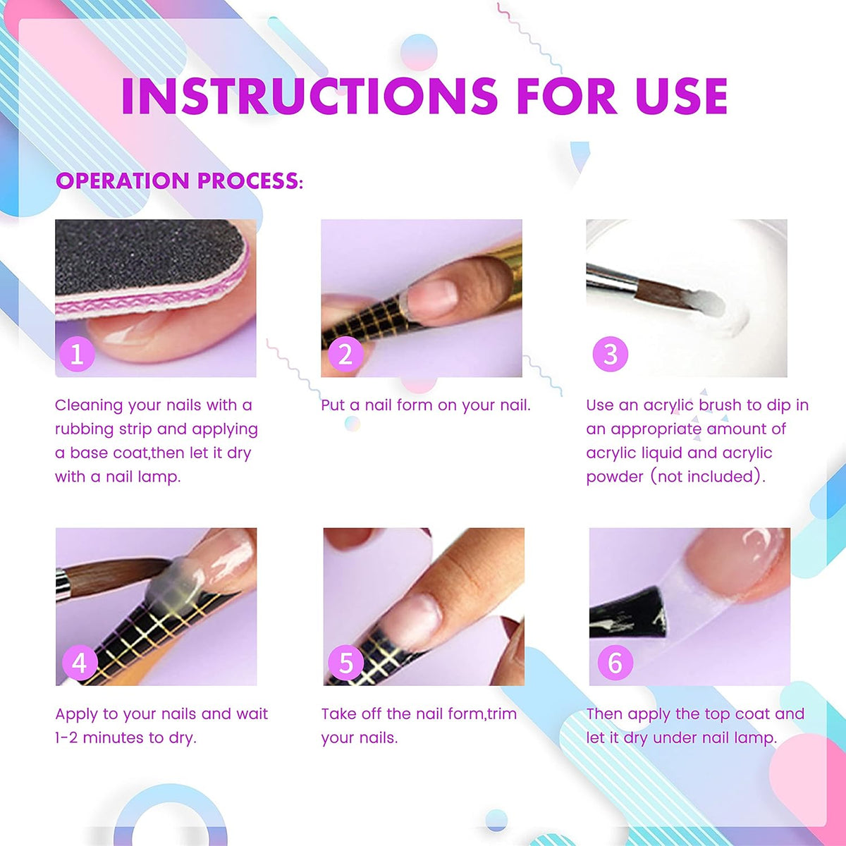 AIJIMEI Acrylic Liquid Monomer 250ML/8.5FL.OZ with 3PCS Acrylic Nail Brushes for Acrylic Powder