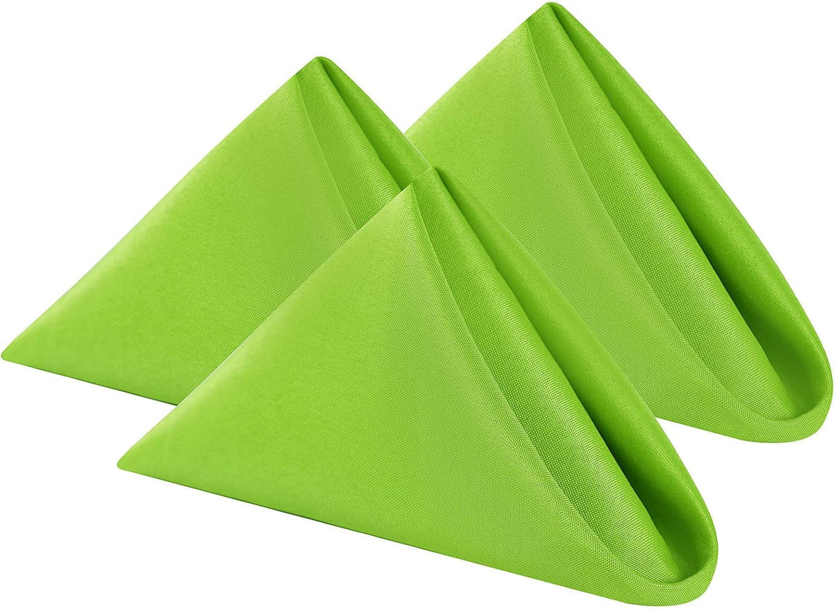 Cloth Napkins 17x17 inch Washable Polyester Dinner Napkins Soft Table Napkins for Wedding Party