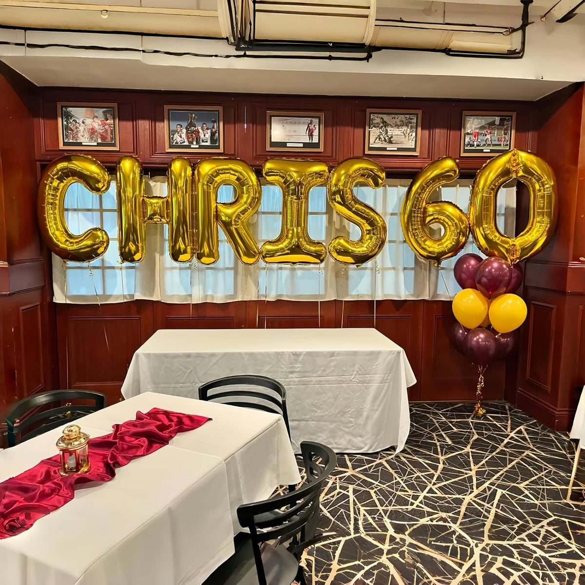 Gold Letter Balloons, 40 Inch Alphabet Name Mylar Self Inflating Custom I Decor, Large Helium Foil