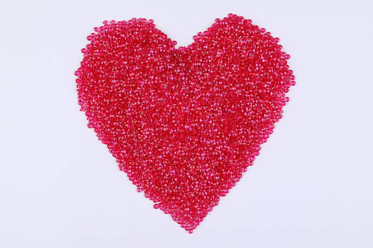 10000 pcs/Pack Wedding Table Scatter Confetti Crystals Acrylic Diamonds Vase Fillers 4.5 mm