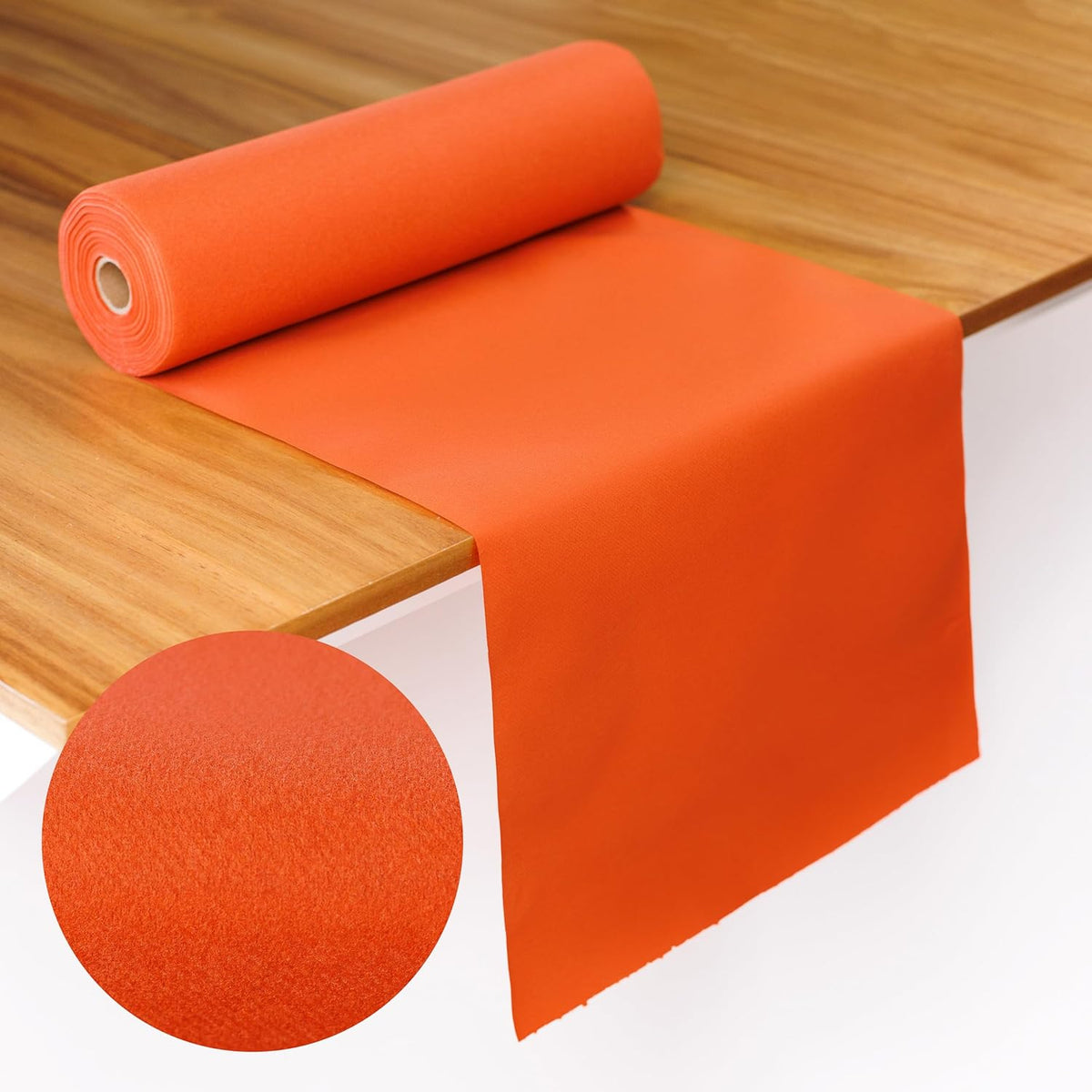 American Homestead Paper Table Runner Roll - 78 ft. Disposable Linen-Like Table Cover Roll - 20