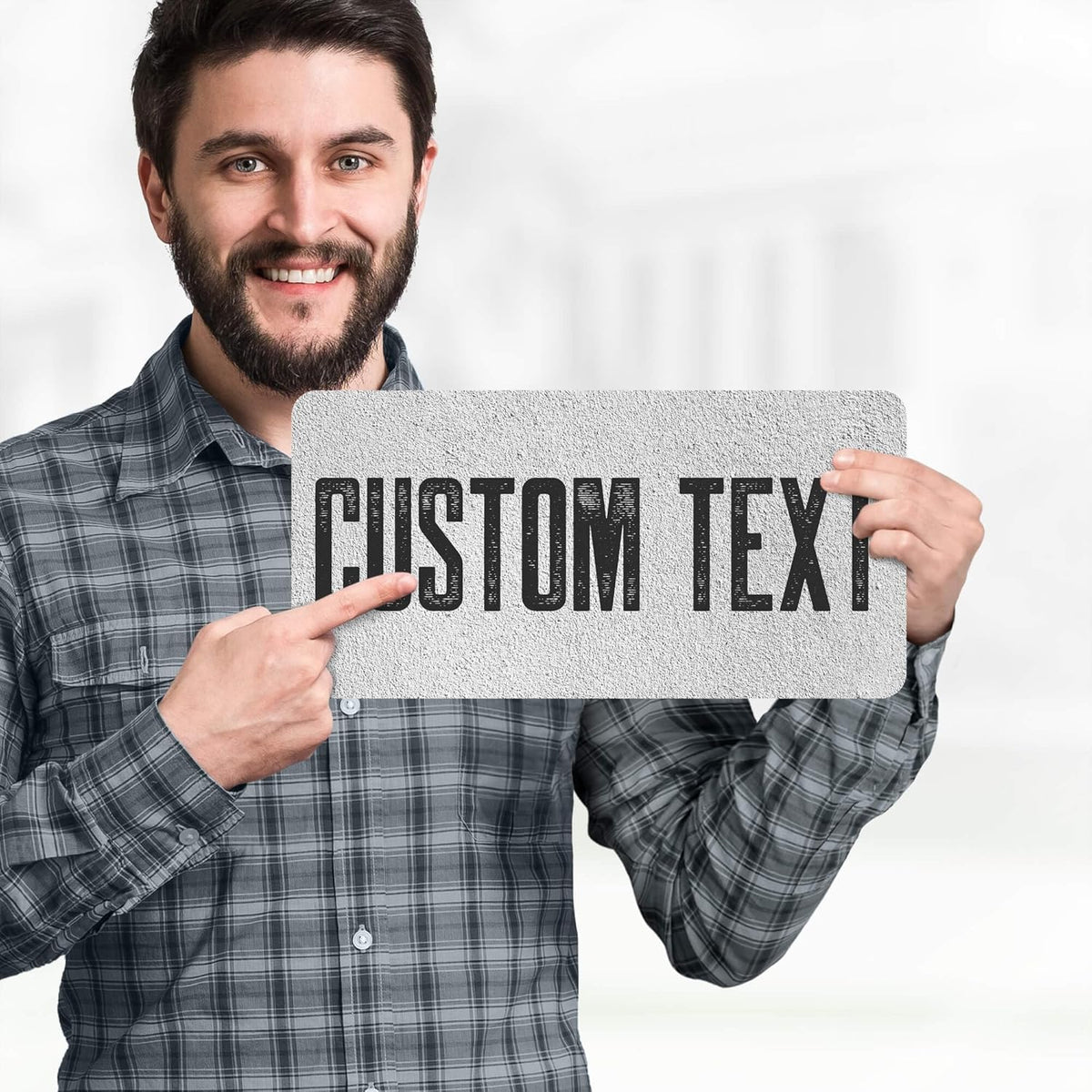 Custom Sign, Custom Street Sign, 11 Font Colors, 13 Font Styles, 4 Hole Options, 22 Sizes, 6x12