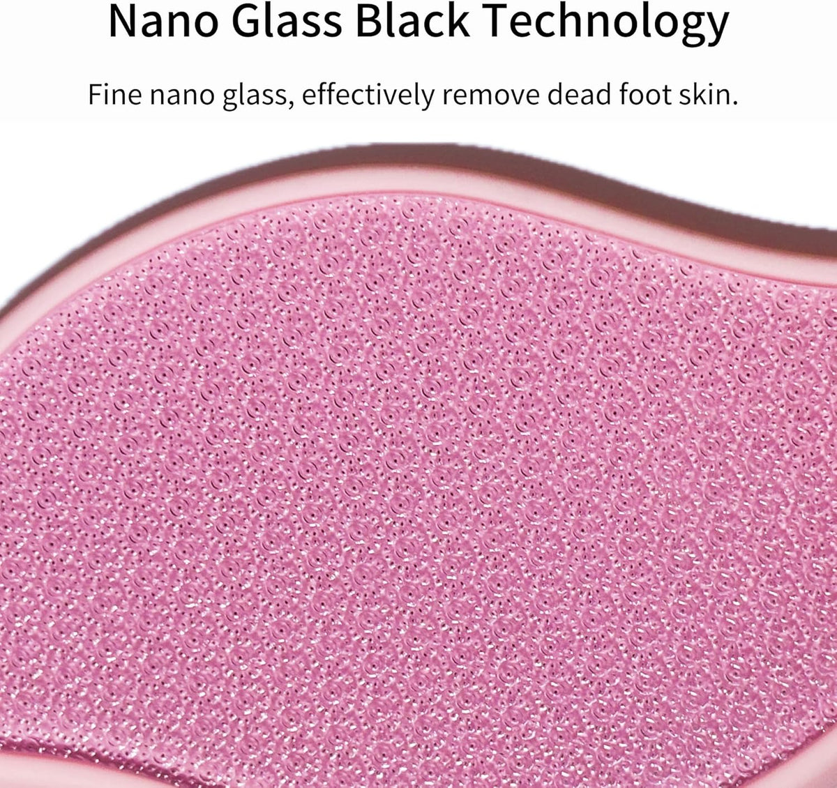 Nano Glass Foot File, Pedicure Tool and exfoliator, Glass Surface, Comfortable Hand and Foot