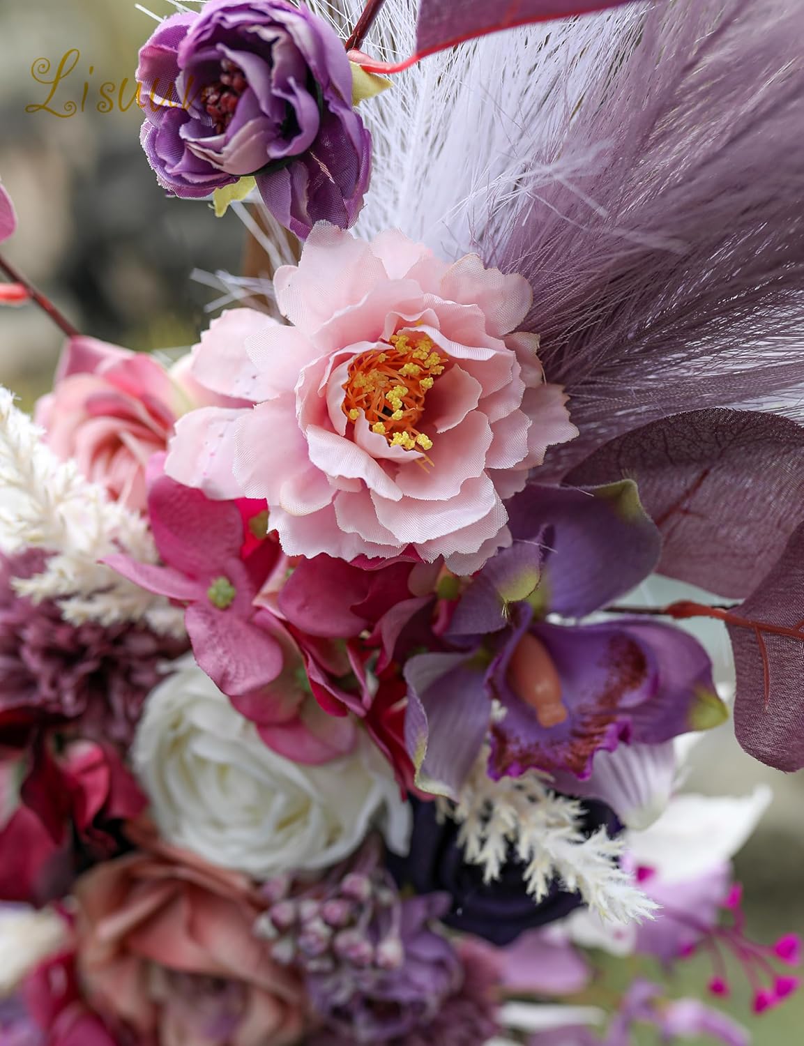 Wedding Arch Flowers, Artificial Flowers for Decoration, Large Flower Swag for Boho Styles Wedding