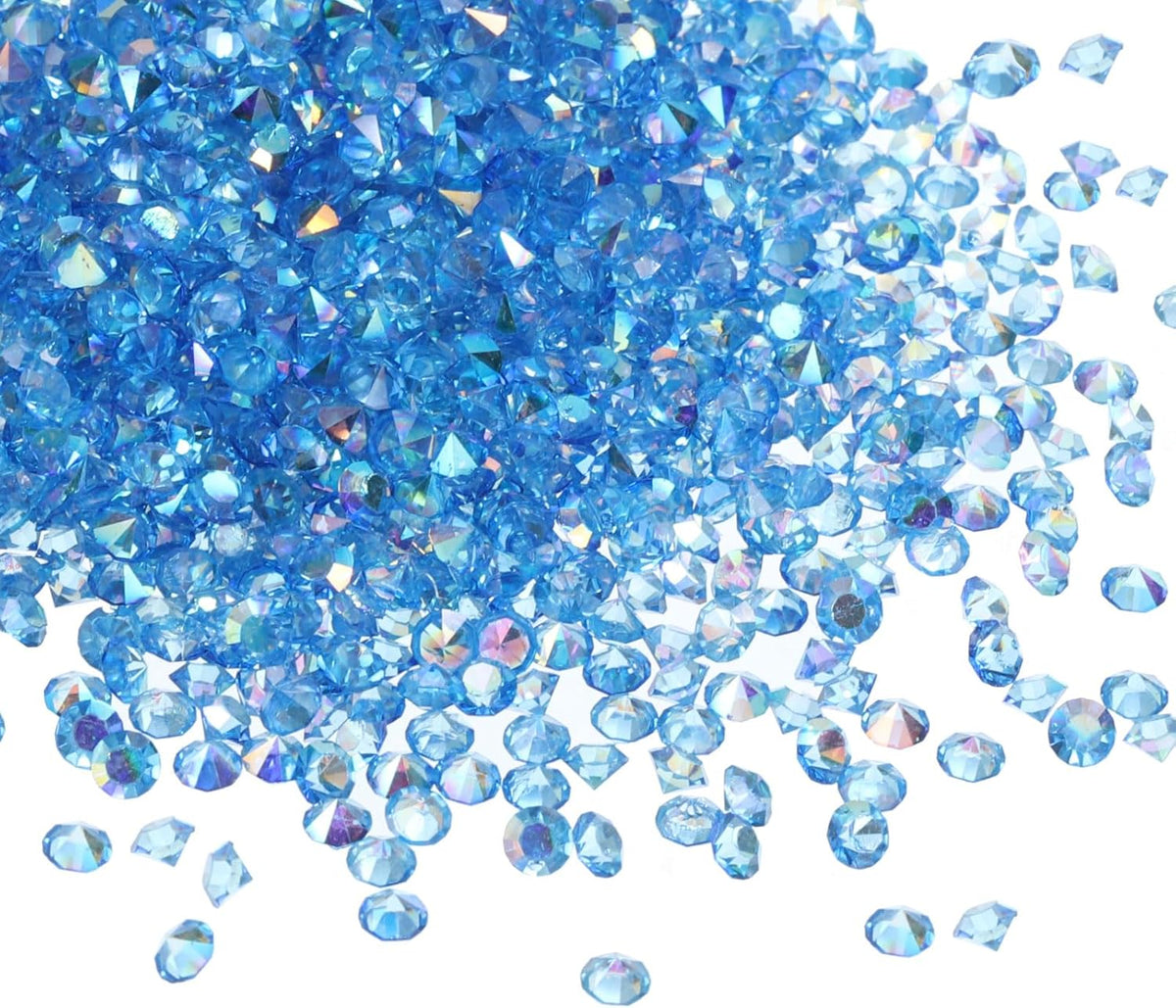 PATIKIL 14000Pcs Wedding Table Scatter Confetti Crystals 3mm Acrylic Diamonds Vase Fillers Gems for
