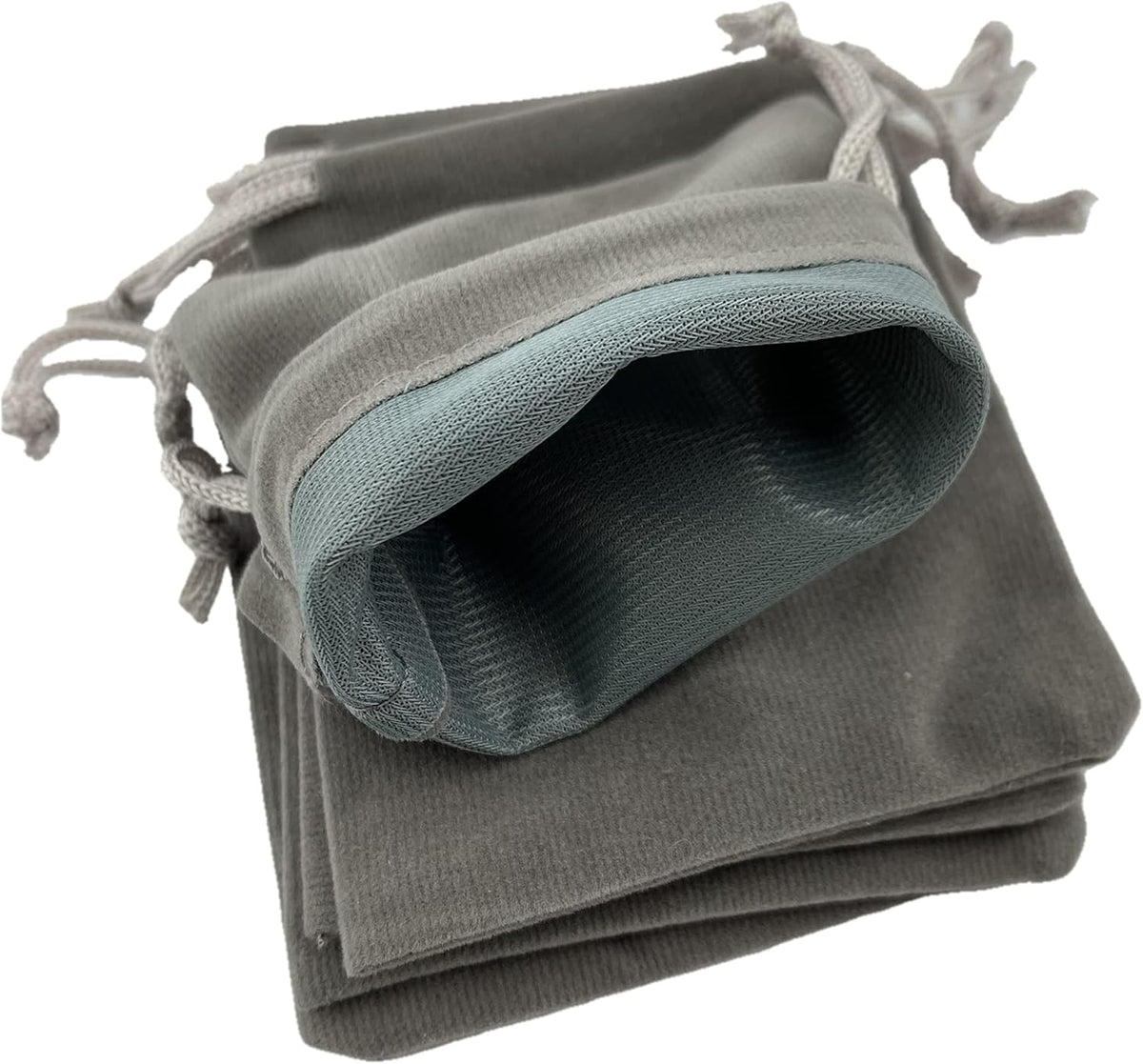 Palmhomee Pack of 48 3x4 Inch Velvet Drawstring Bags Gift Bag Velvet Pouch For Jewelry Wedding and
