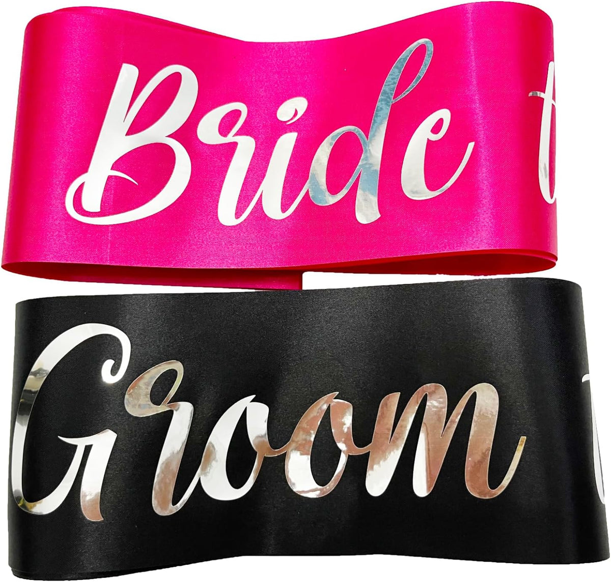 Bride to Be Sash and Groom to Be Sash, Bachelorette Party Supplies Engagement Party Favors, Bridal