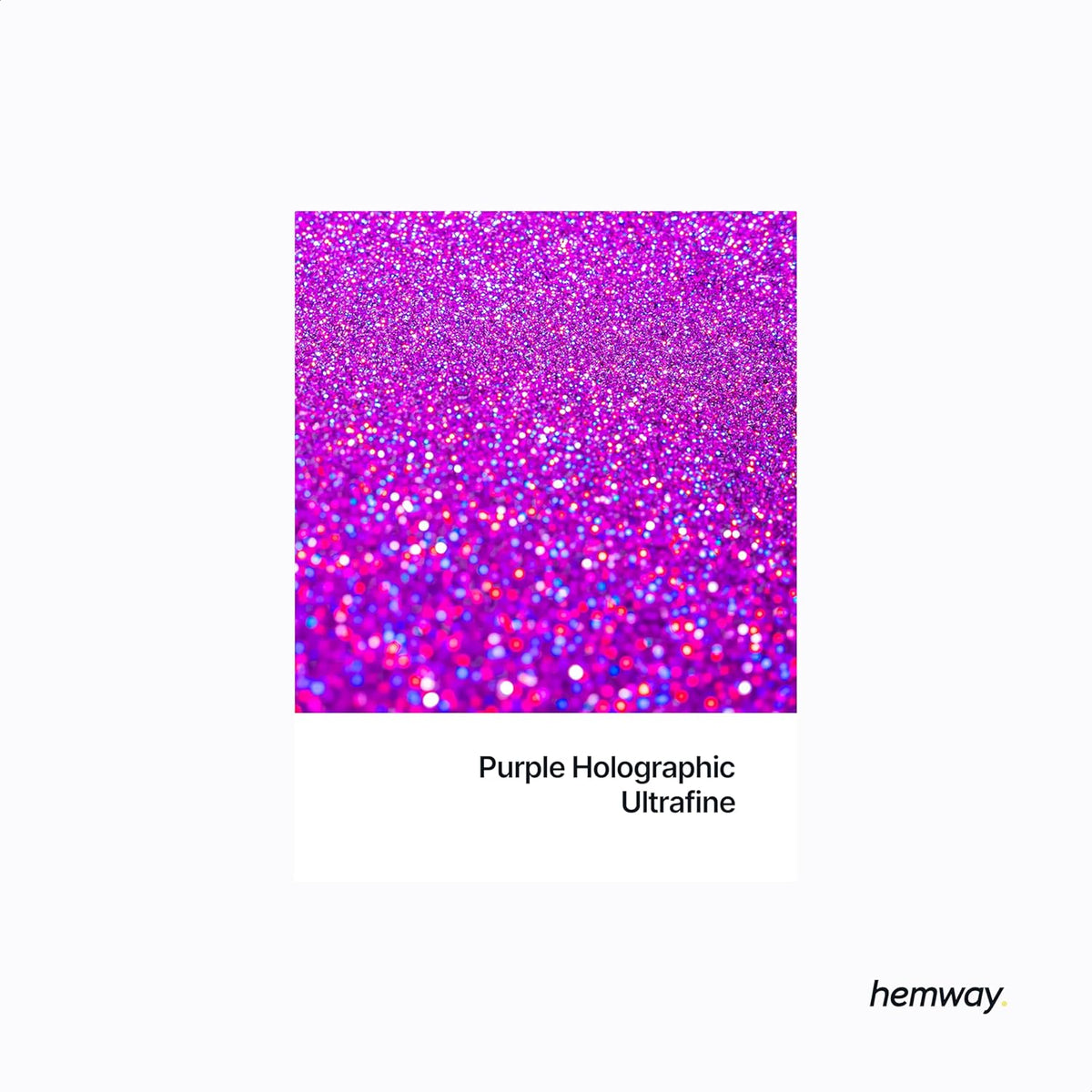 Hemway Biodegradable Glitter Eco Friendly - 100g/3.5oz Bio Cosmetic Safe Sparkle Vegan for Face
