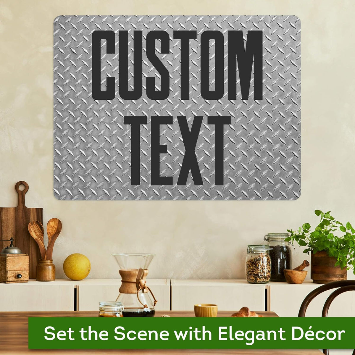 Custom Sign, Custom Street Sign, 11 Font Colors, 13 Font Styles, 4 Hole Options, 22 Sizes, 18x24