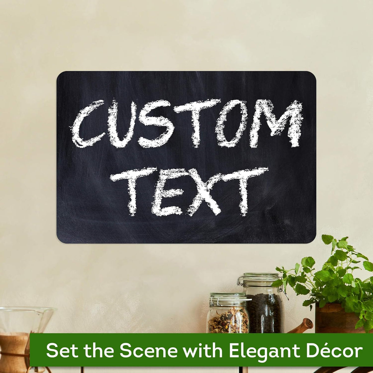 Custom Sign, Custom Street Sign, 11 Font Colors, 13 Font Styles, 4 Hole Options, 22 Sizes, 12x18